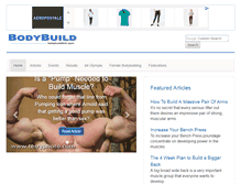 Tablet Screenshot of bodybuildbid.com