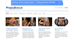 Desktop Screenshot of female.bodybuildbid.com